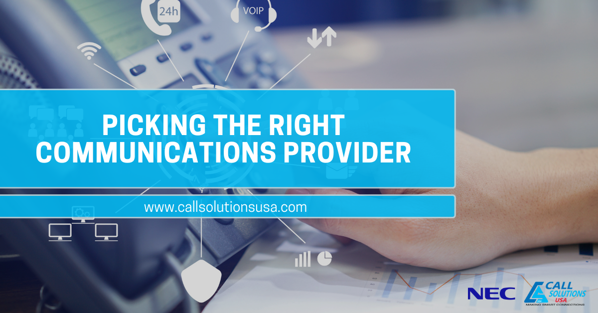 Picking the Right Communications Provider